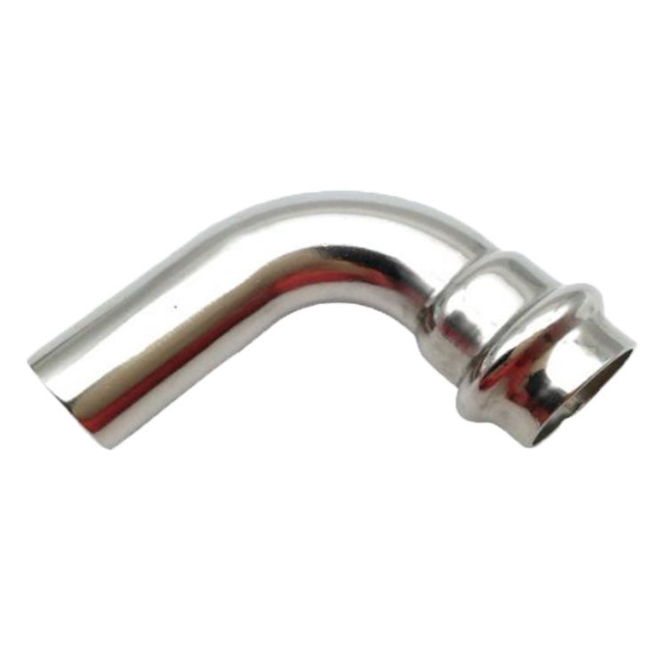 90度焊接卡壓彎頭